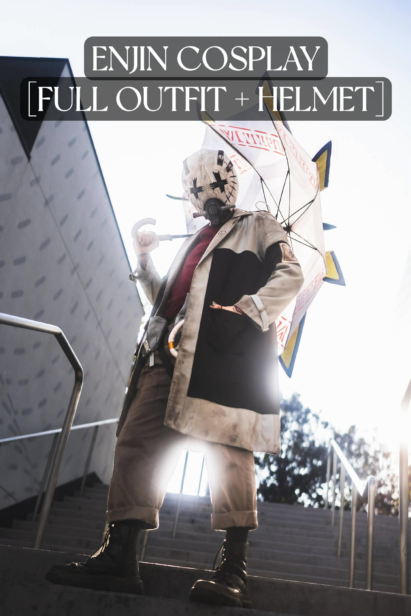 [FULL COSPLAY + HELMET] Enjin Cosplay - Gachiakuta