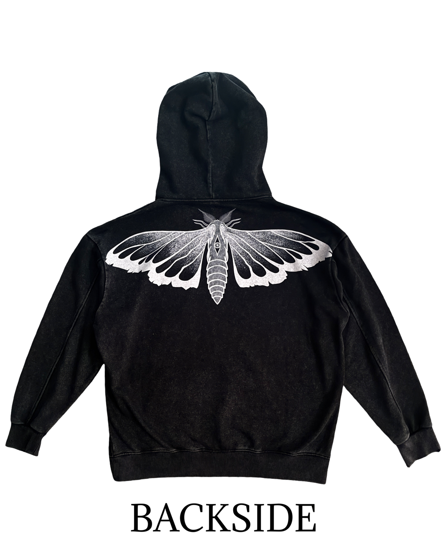 Void Moth Washed Hoodie