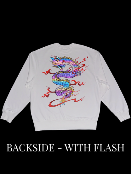 POLYCHROMATIC DRAGON CREWNECK