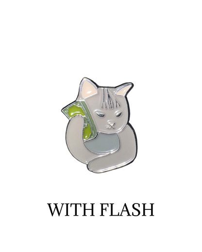 Cash Cat Pin