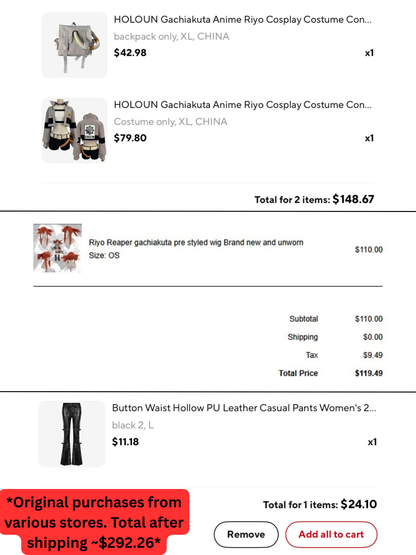 [FULL COSPLAY + WIG] Riyo Cosplay - Gachiakuta