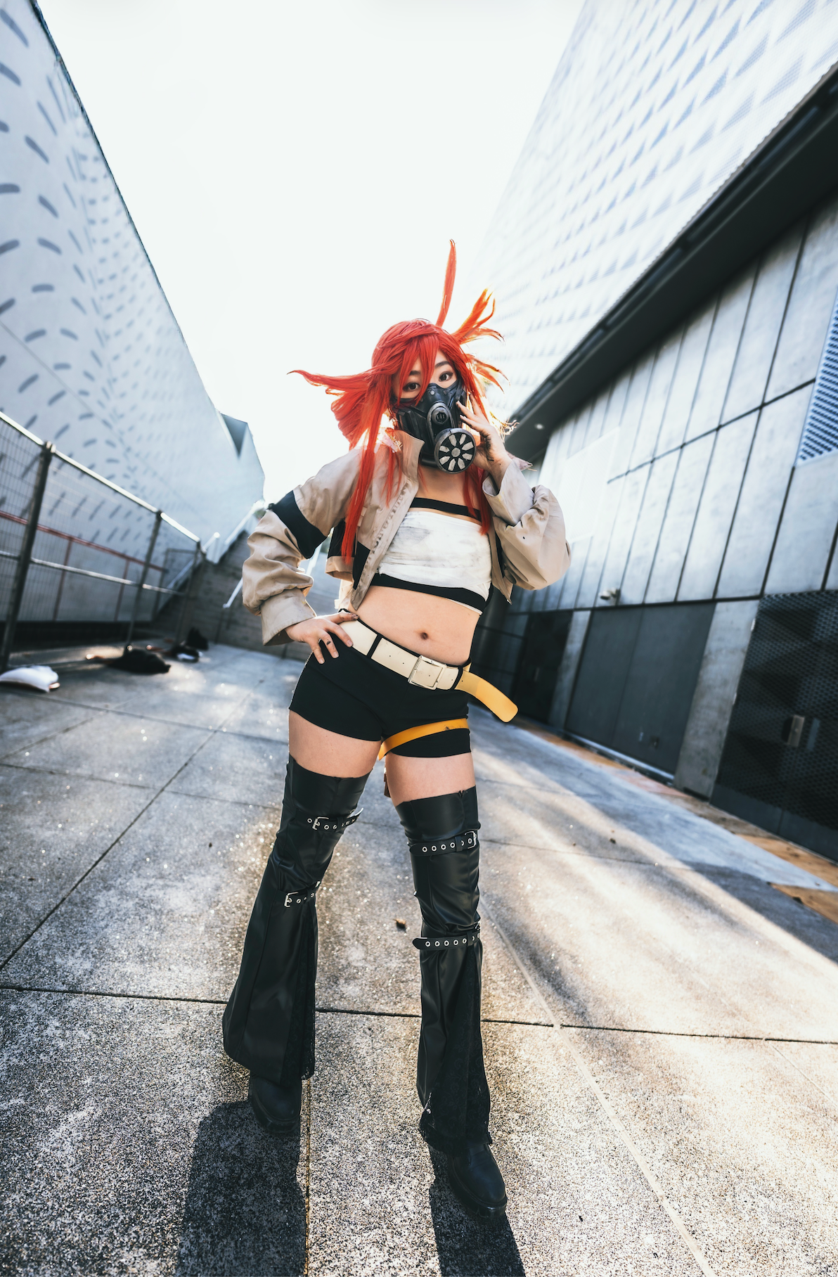 [FULL SET] Riyo's Cosplay + Wig + Scissors