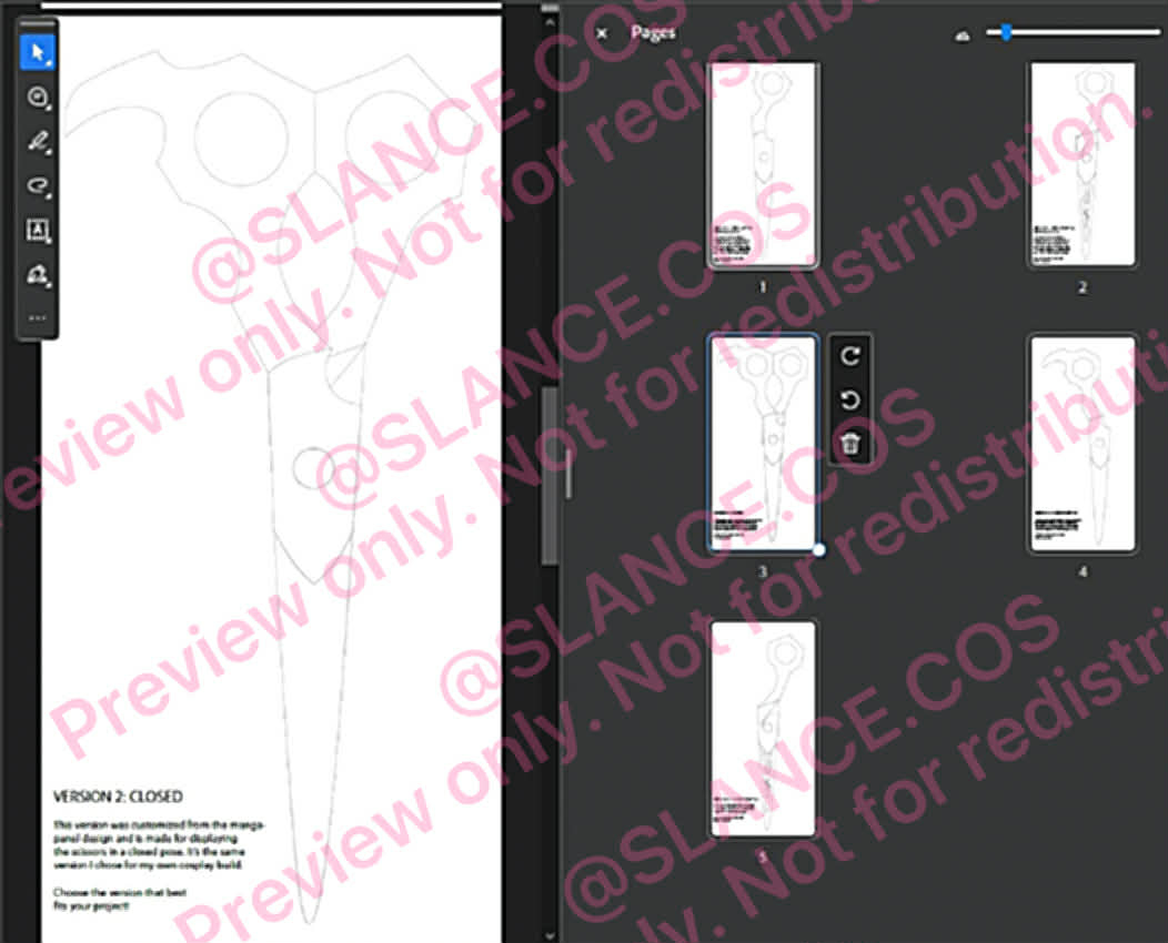 [TEMPLATE] Riyo's Scissors - Gachiakuta
