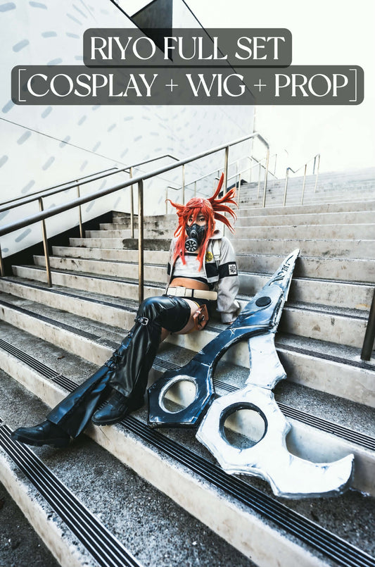 [FULL SET] Riyo's Cosplay + Wig + Scissors
